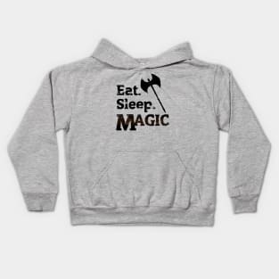 Eat Sleep Magic The Gathering Kids Hoodie